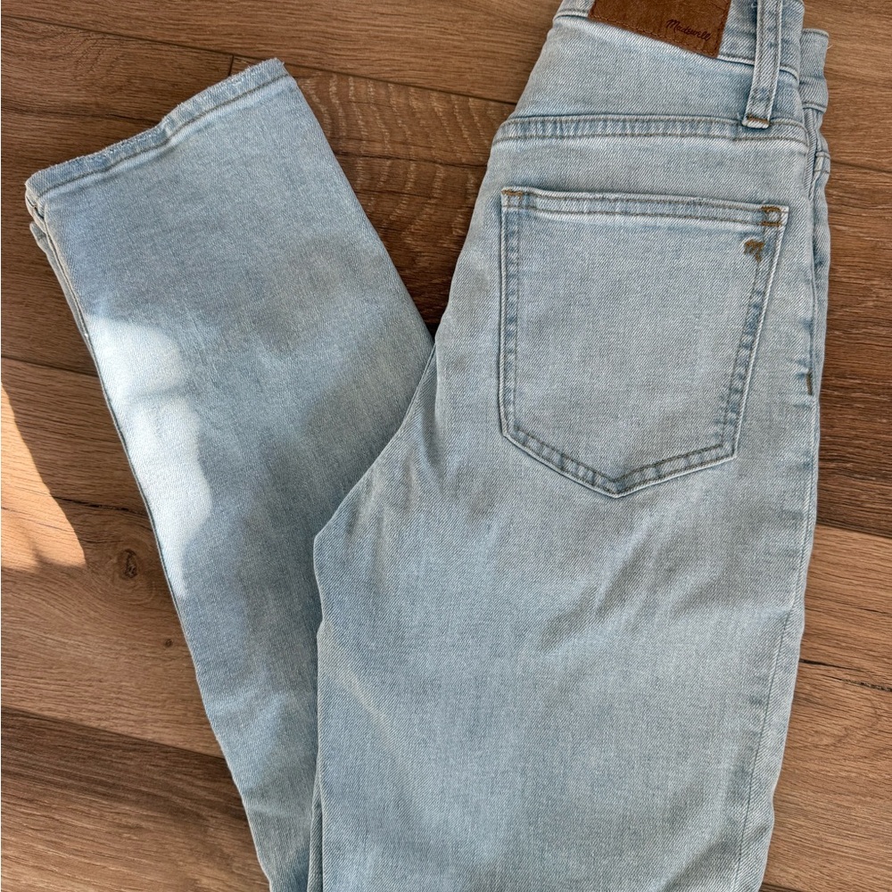 Madewell Light Blue Straight Leg Jeans